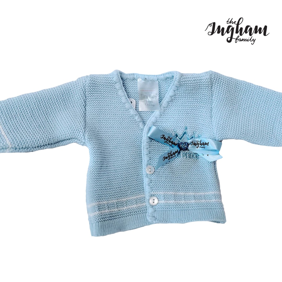 The Ingham Family Blue Cardigan Mary Shortle