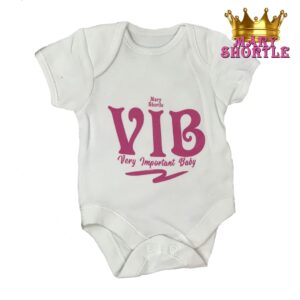 Mary Shortle Very Important Baby Vest