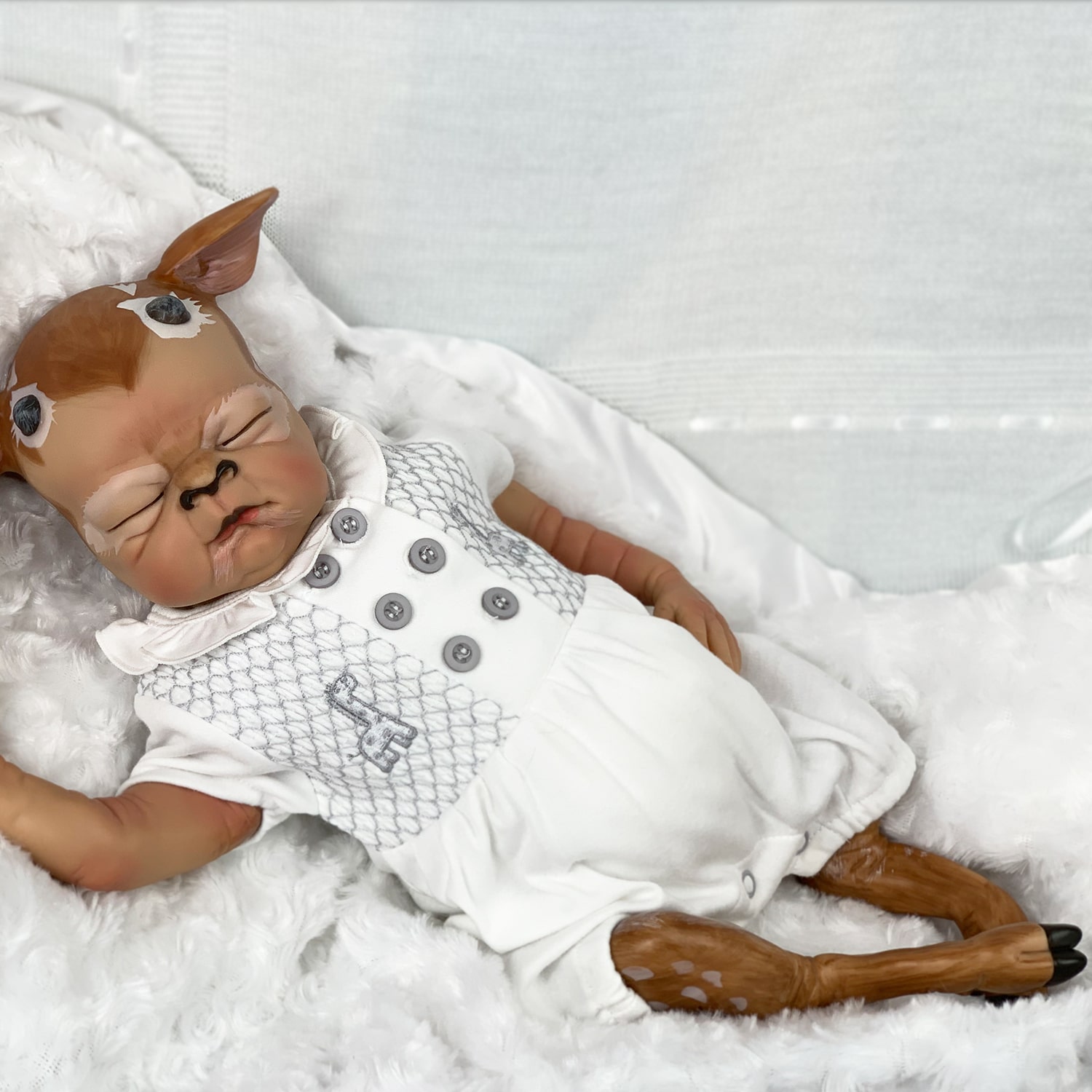 Freddie the Fawn Reborn Baby Doll Mary Shortle
