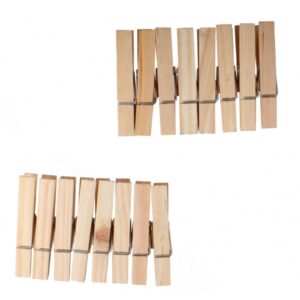 16 Wooden Pegs Mary Shortle