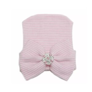 Newborn Baby Hat Pink-min