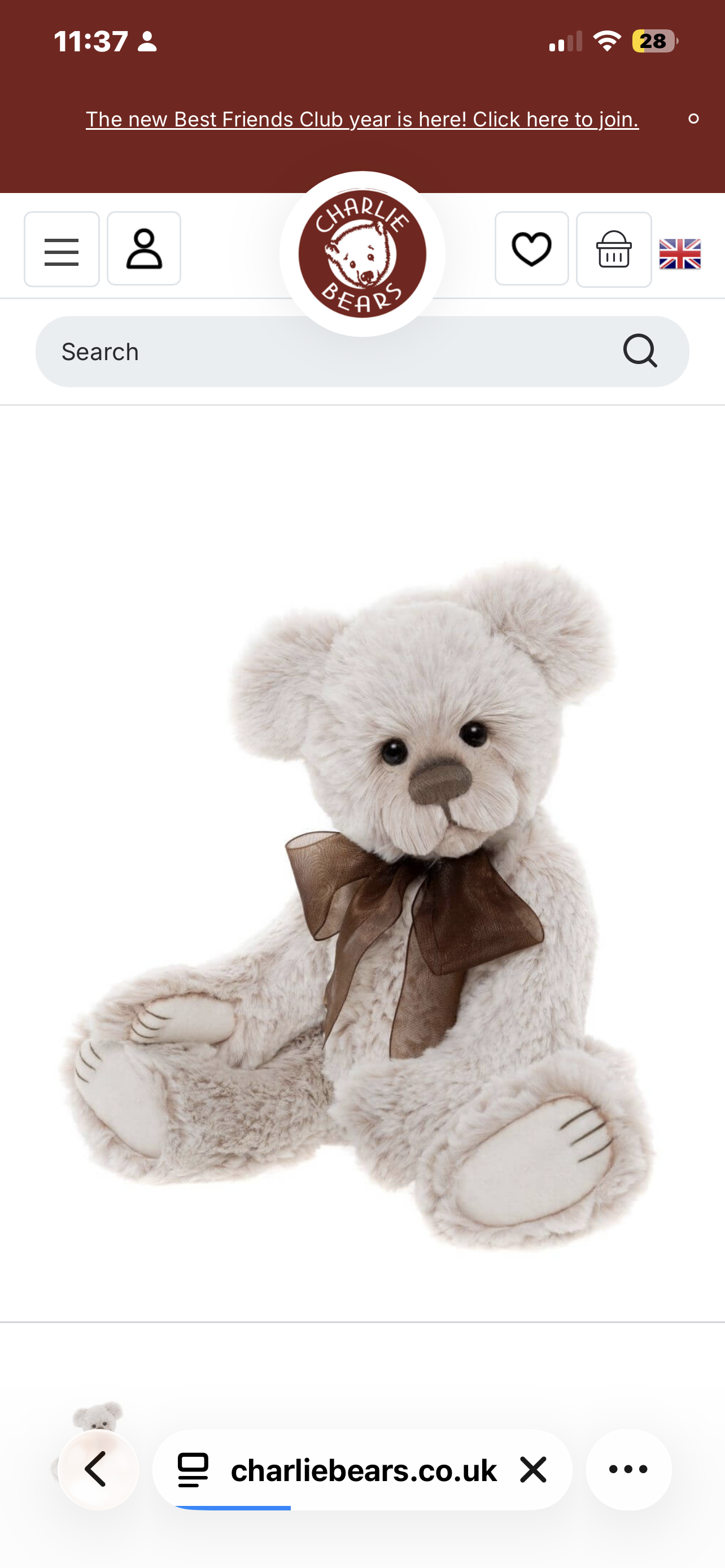 Crabby  ⋅ Charlie Bears
