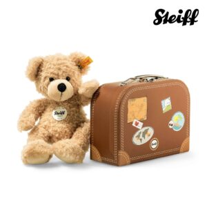 Fynn Teddy bear Steiff in a suitcase