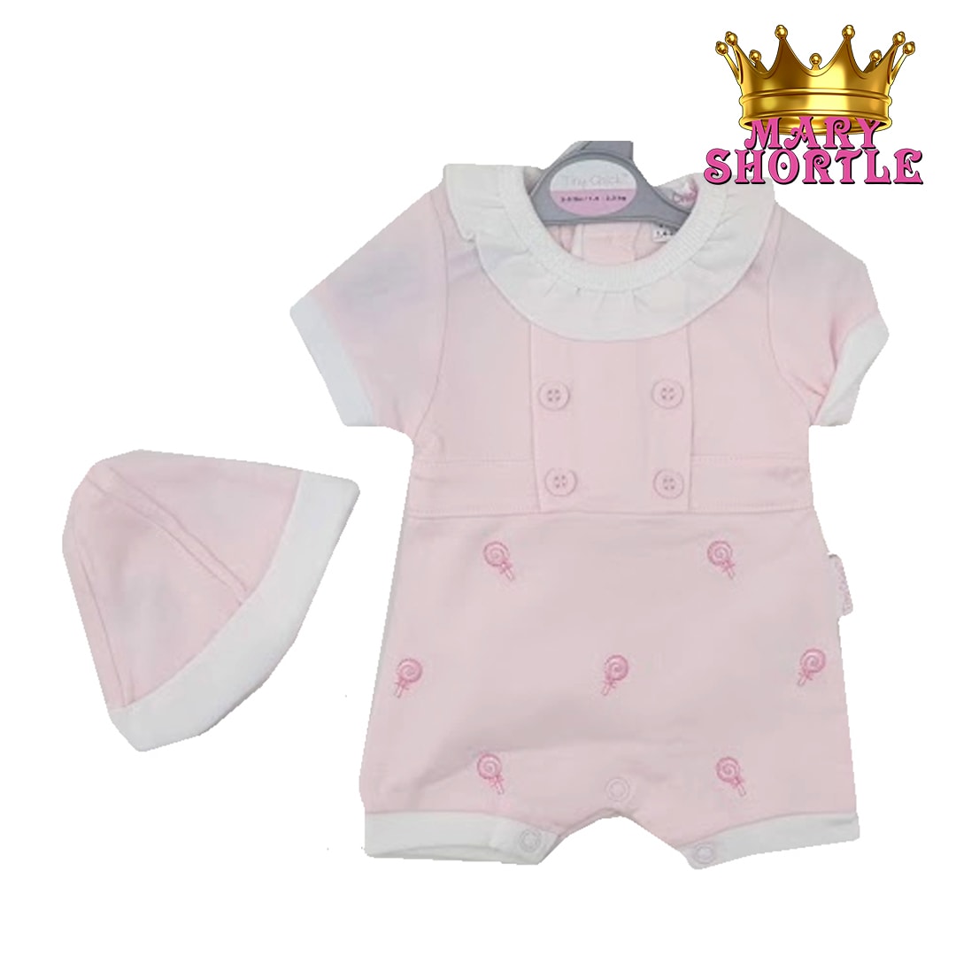 Sweet as Candy Romper Tiny Chick Mary Shortle