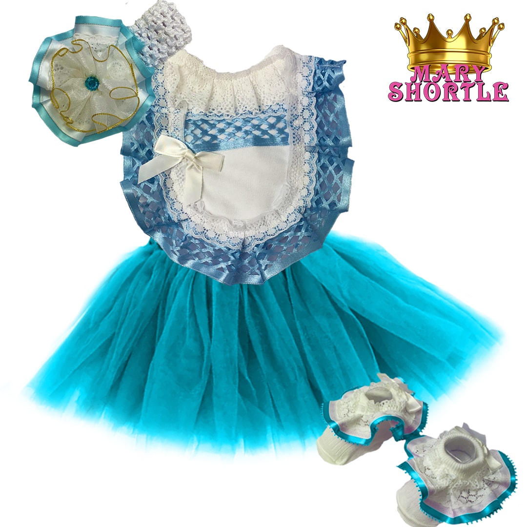 Princess Outfit Blue Mary Shortle