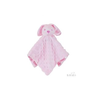 Pink Baby Bunny Comforter-min