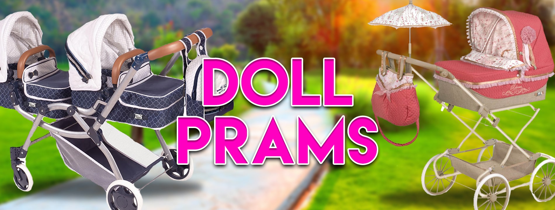 Doll Prams Banner