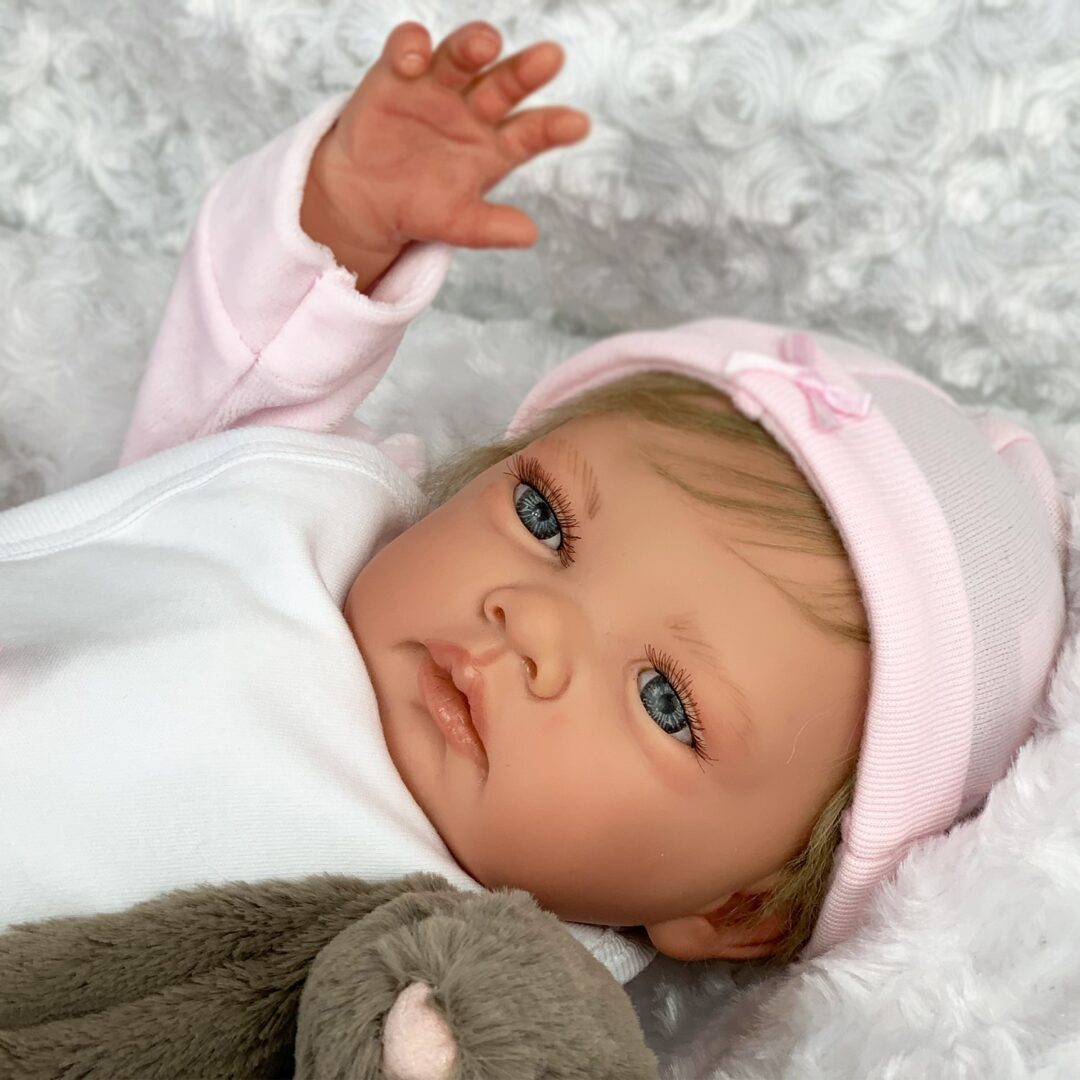 Ash Blonde Sofia Reborn Baby Doll Mary Shortle