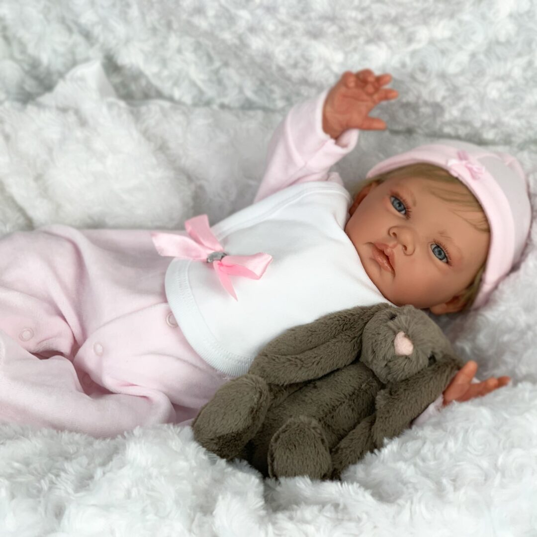 Ash Blonde Sofia Reborn Baby Doll Mary Shortle