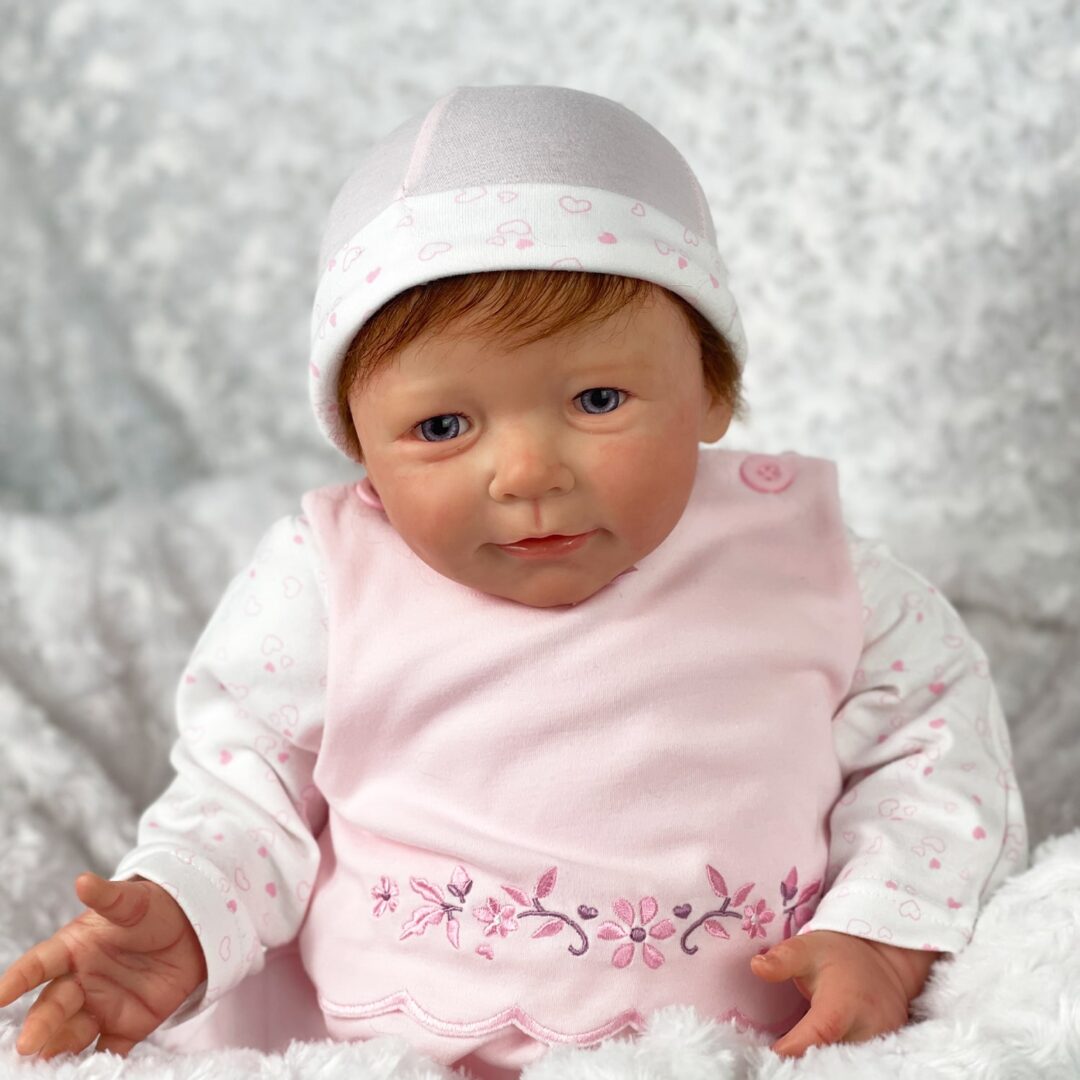 Lindy lou Reborn Baby Doll Mary Shortle 1-min