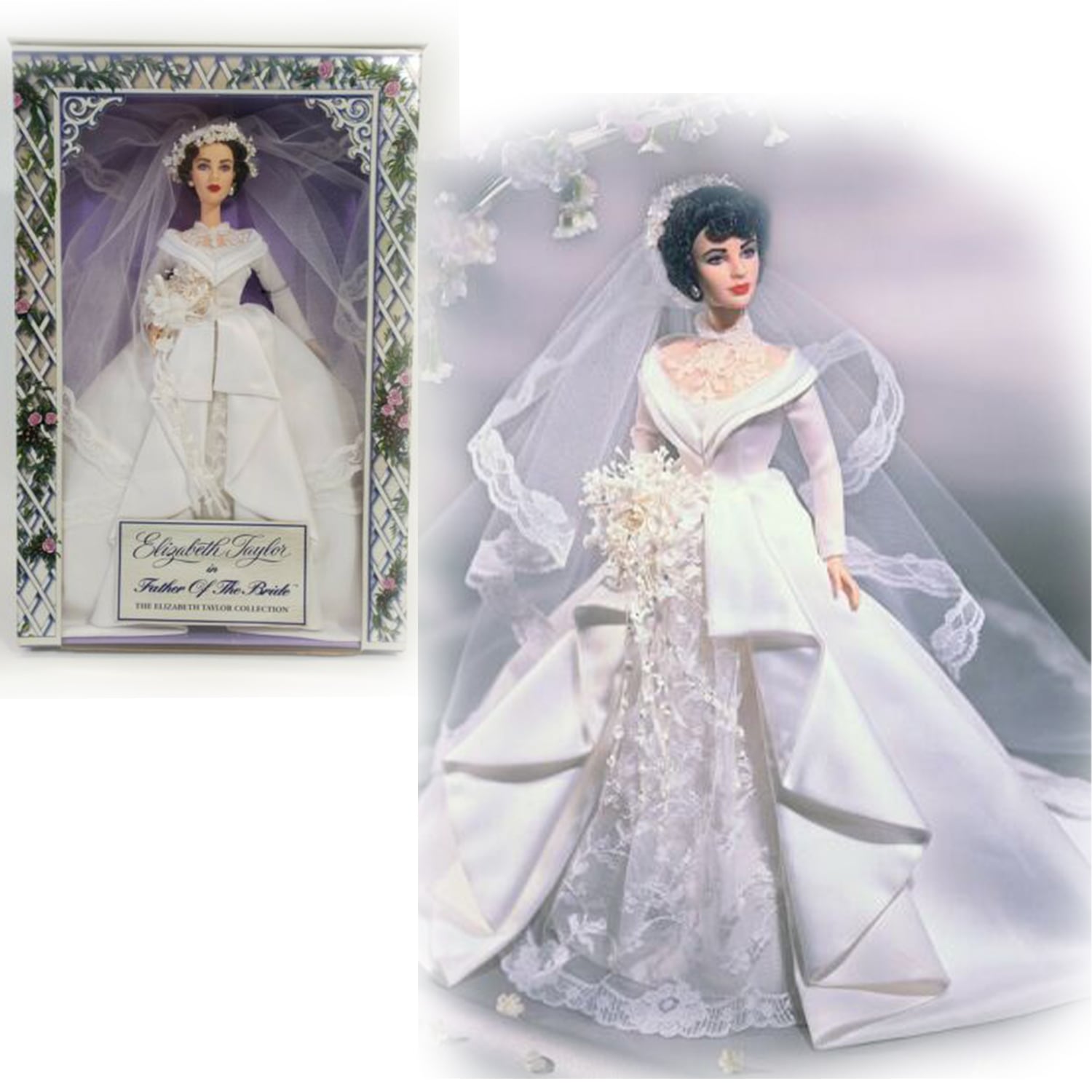 Tyler & Gene 15.5" 16" dolls Elizabeth Taylor Father of Bride Wedding pattern 