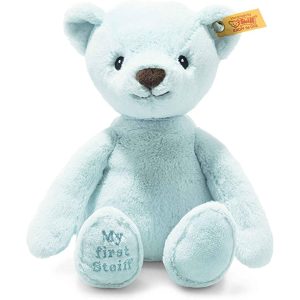 my first steiff bear blue-min