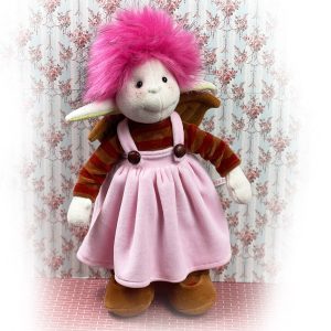 Pixie Artist Cloth Doll