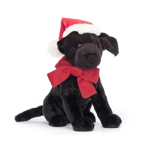 Winter Warmer Black Labrador⋅ Jellycat Retired