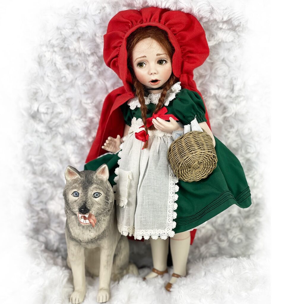 Red riding hood Artist Doll - Mary Shortle