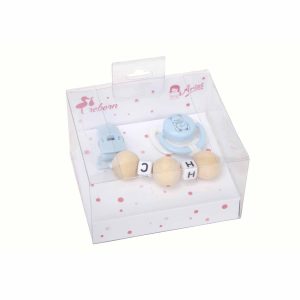 Wooden Pacifier Blue ⋅ Arias
