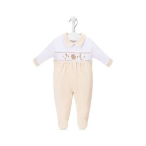 Jungle friends cotton Sleepsuit ⋅ Luxury Clothing