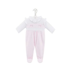 Ruffles & Lace dobbie sleepsuit ⋅ Luxury Clothing