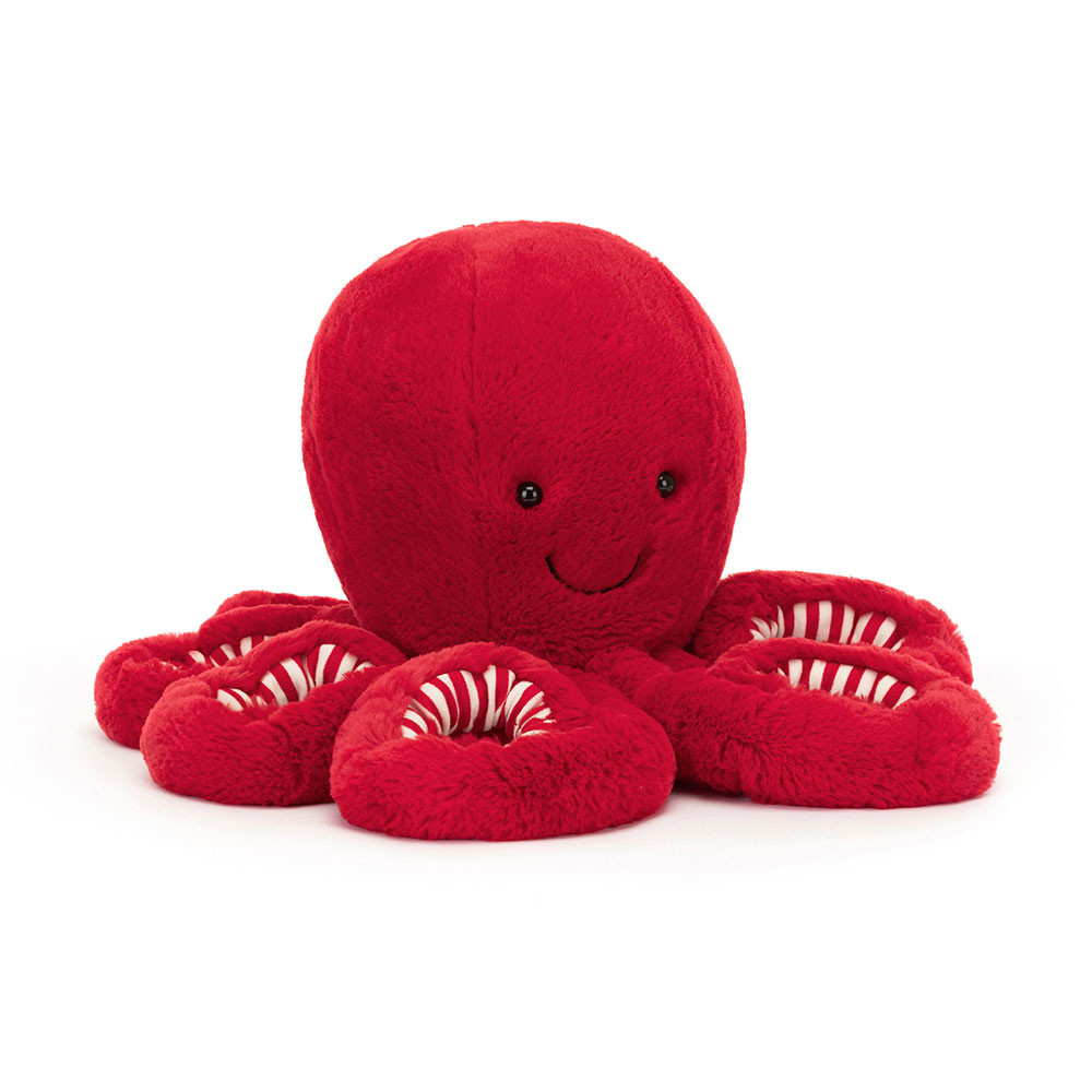 Cranberry Octopus Large ⋅ Jellycat Retired