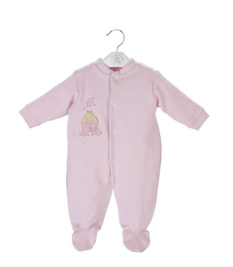 Rabbit & Star Ribbed Sleepsuit ⋅ Luxury Clothing