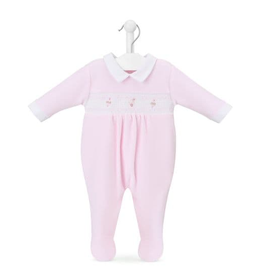 Spinning Top Smocked Sleepsuit⋅ Luxury Clothing