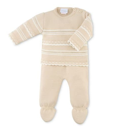 Knitted 2 piece legging set ⋅ Luxury Clothing