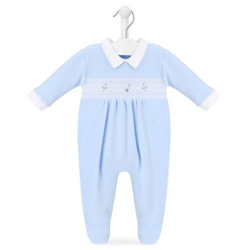 Spinning Top Smocked Sleepsuit⋅ Luxury Clothing