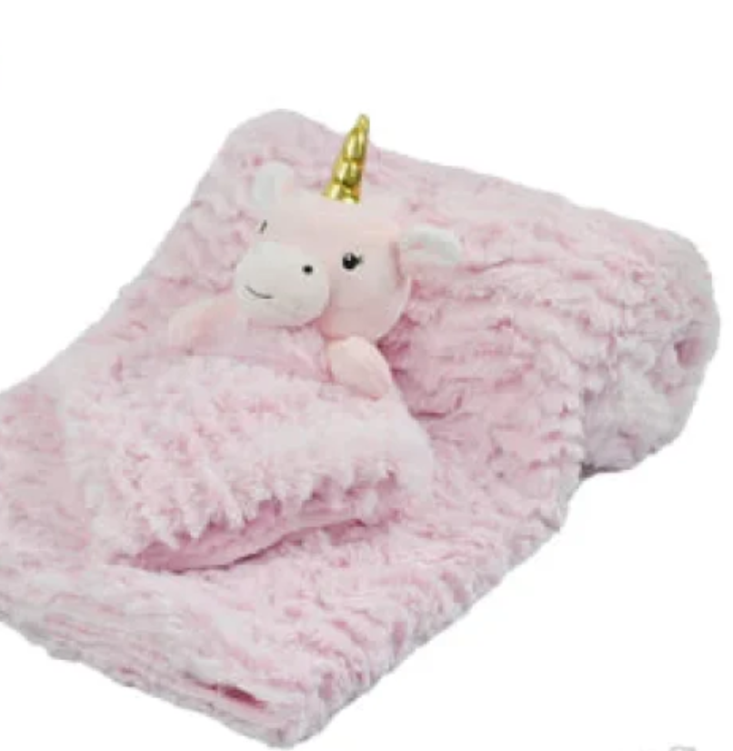 Pink Unicorn Blanket and Comforter