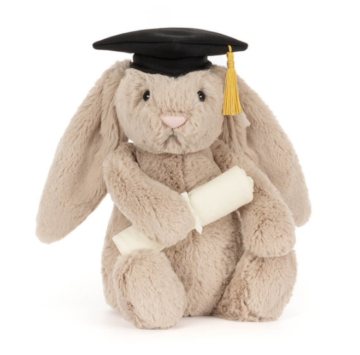 Bashful Bunny ‘Graduation’ ⋅ Jellycat