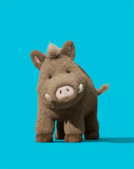 Zsazsa Boar ⋅ Jellycat